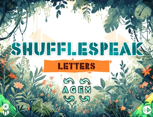 Product Image for Shufflespeak: Letters